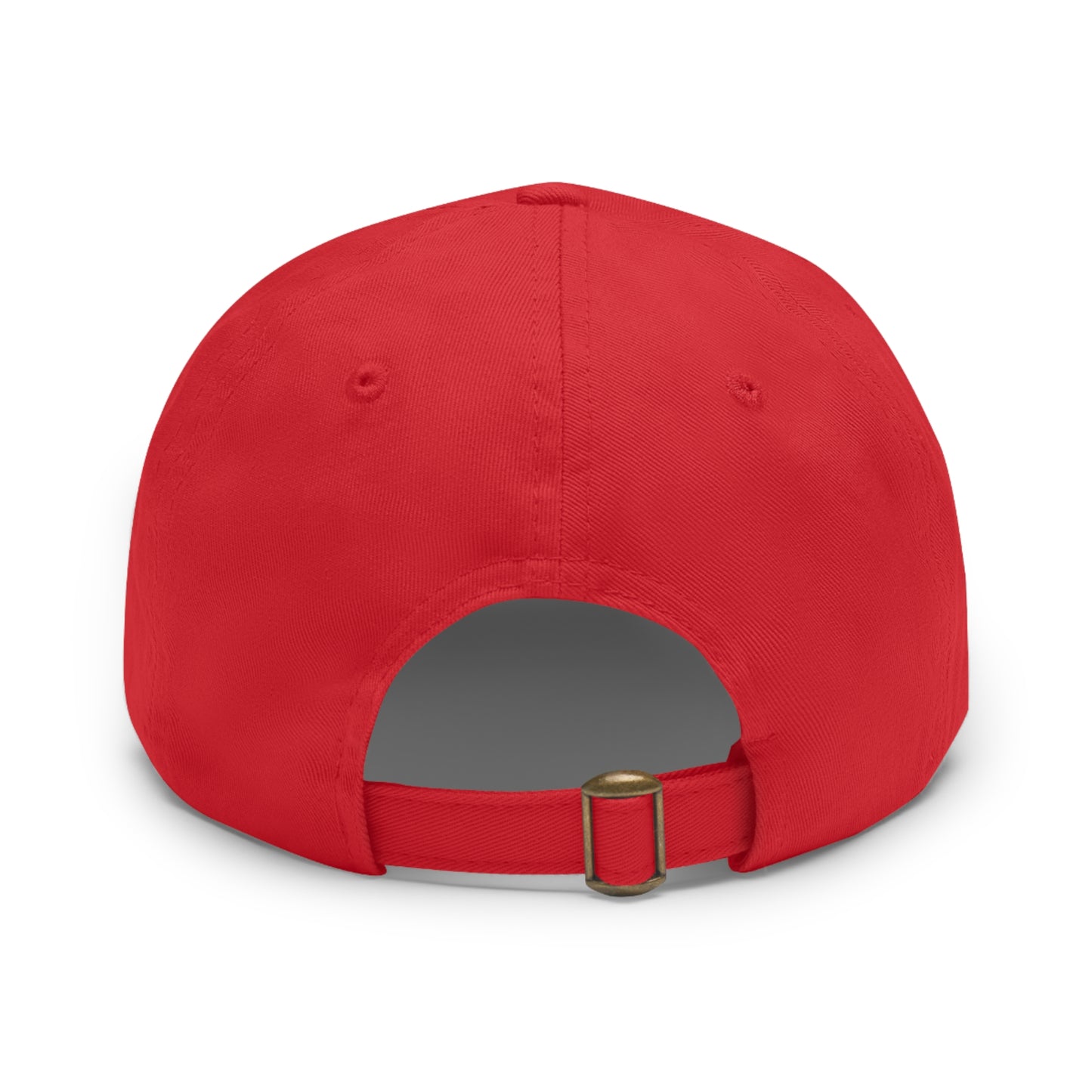 Success Club Hat with Leather Patch (Round)